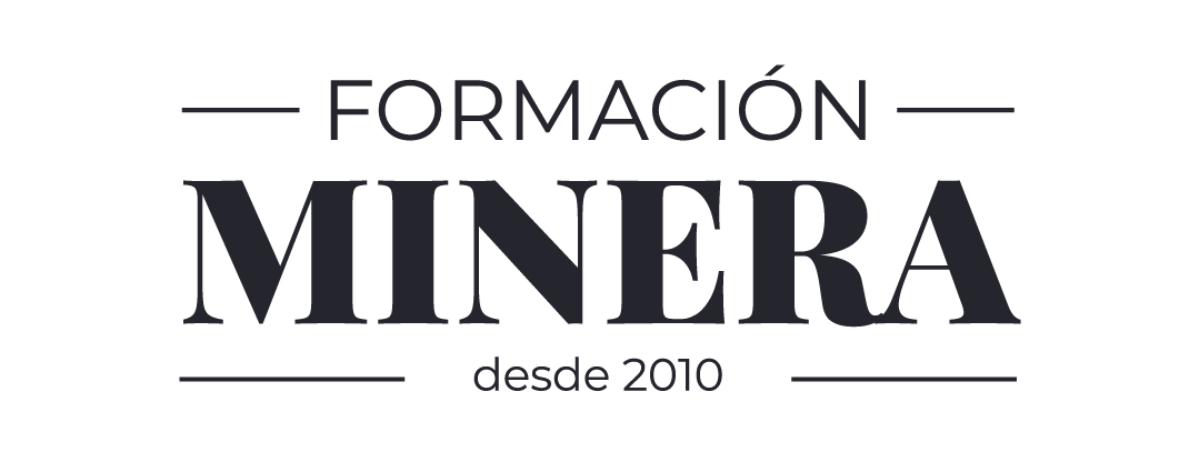 Logo formación minera negro